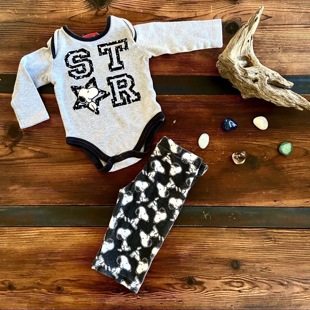 Snoopy Peanuts Brand 2 Piece Set